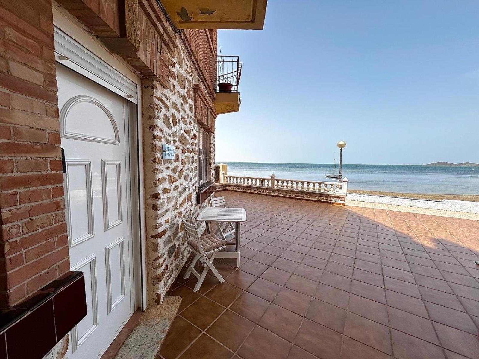 Apartamento Mar Menor, Los Urrutias - Beachfront Apartment With Patio Under New Management Since July 2024 Cartagena Exterior photo